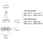 Artemide - Logico Triple Linear Suspension Lamp - 0697018A - Canada Light Shop