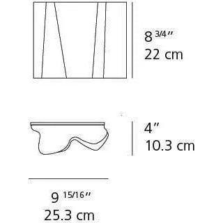 Artemide - Logico Wall Light - 0391038A - Canada Light Shop