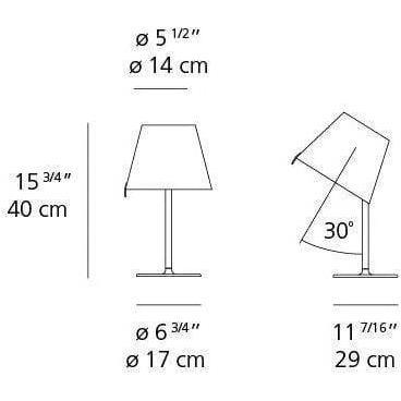 Artemide - Melampo Table Lamp - 0710028A - Canada Light Shop