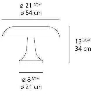 Artemide - Nesso Table Lamp - 0056055A - Canada Light Shop