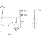 Artemide - NH S1 Suspension - 1272018A - Canada Light Shop