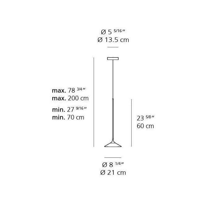 Artemide - Orsa Pendant - 0351038A - Canada Light Shop