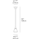 Artemide - Pipe Pendant - 0672W18A - Canada Light Shop