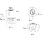 Artemide - Spectral Light Suspension - 0341015A - Canada Light Shop