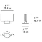 Artemide - Surf Micro Wall Sconce - 1646018ADIMTV - Canada Light Shop