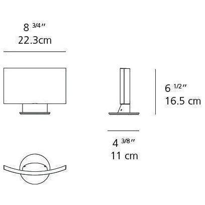Artemide - Surf Micro Wall Sconce - 1646018ADIMTV - Canada Light Shop