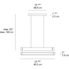 Artemide - Talo LED Suspension - 1922128A - Canada Light Shop