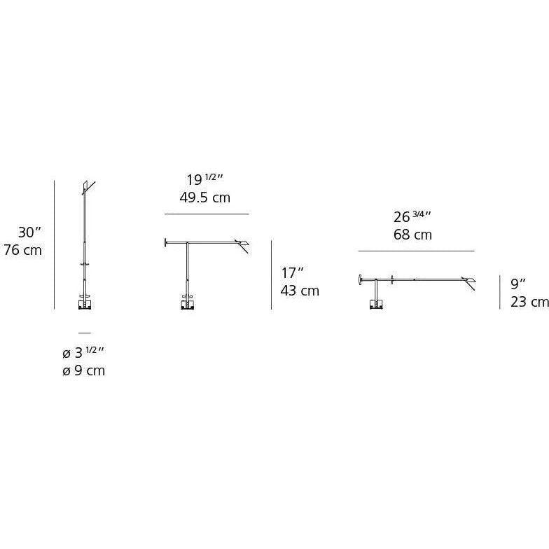 Artemide - Tizio Micro Table Lamp - A008108 - Canada Light Shop