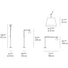 Artemide - Tolomeo Mega Floor Lamp - TLM0100 - Canada Light Shop