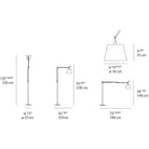Artemide - Tolomeo Mega Floor Lamp - TLM0100 - Canada Light Shop
