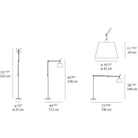 Artemide - Tolomeo Mega Floor Lamp - TLM0100 - Canada Light Shop