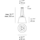 Artemide - Tolomeo Mega Suspension - TLM1000 - Canada Light Shop