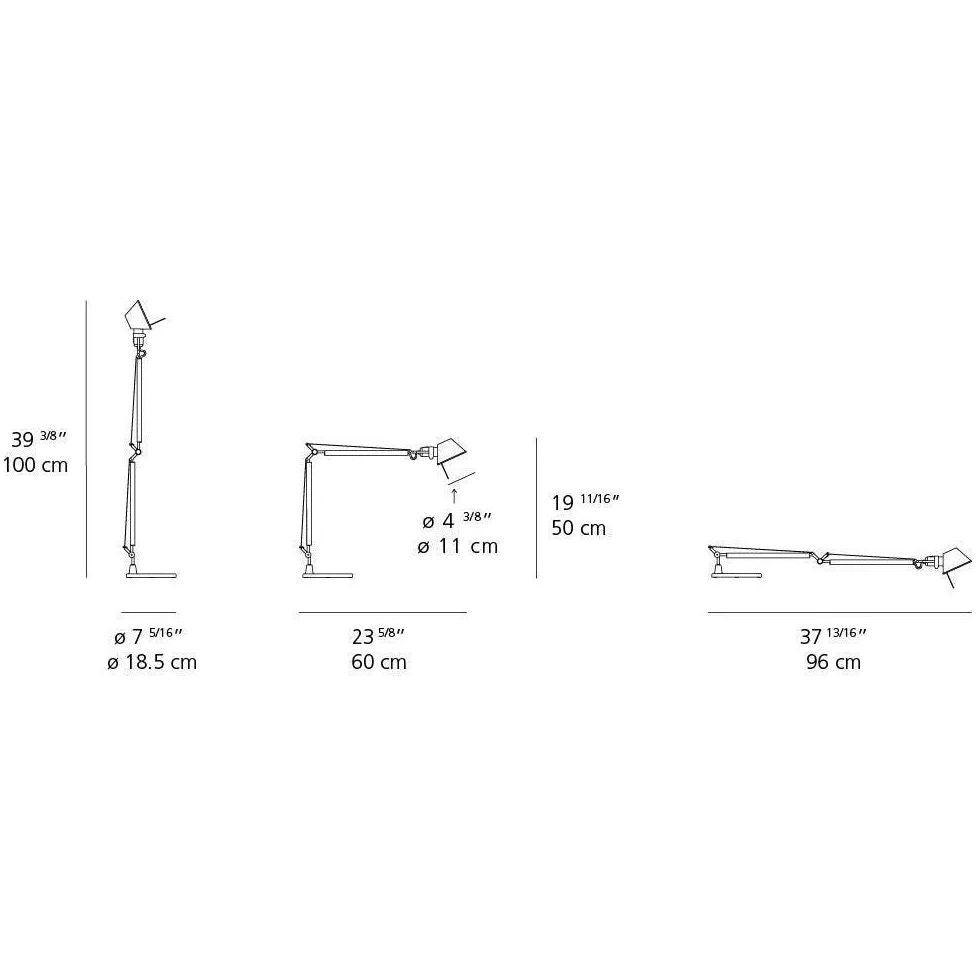 Artemide - Tolomeo Midi LED Table Lamp - TOL0084 - Canada Light Shop