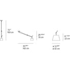 Artemide - Tolomeo Off Center Shade Suspension - TOL1054 - Canada Light Shop