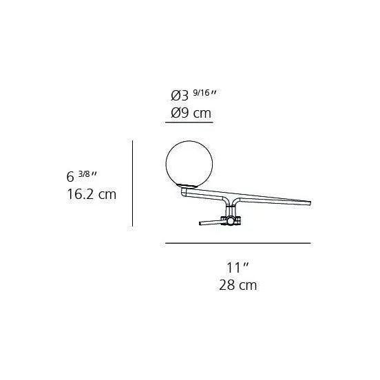 Artemide - Yanzi Table Lamp - 1101010A - Canada Light Shop