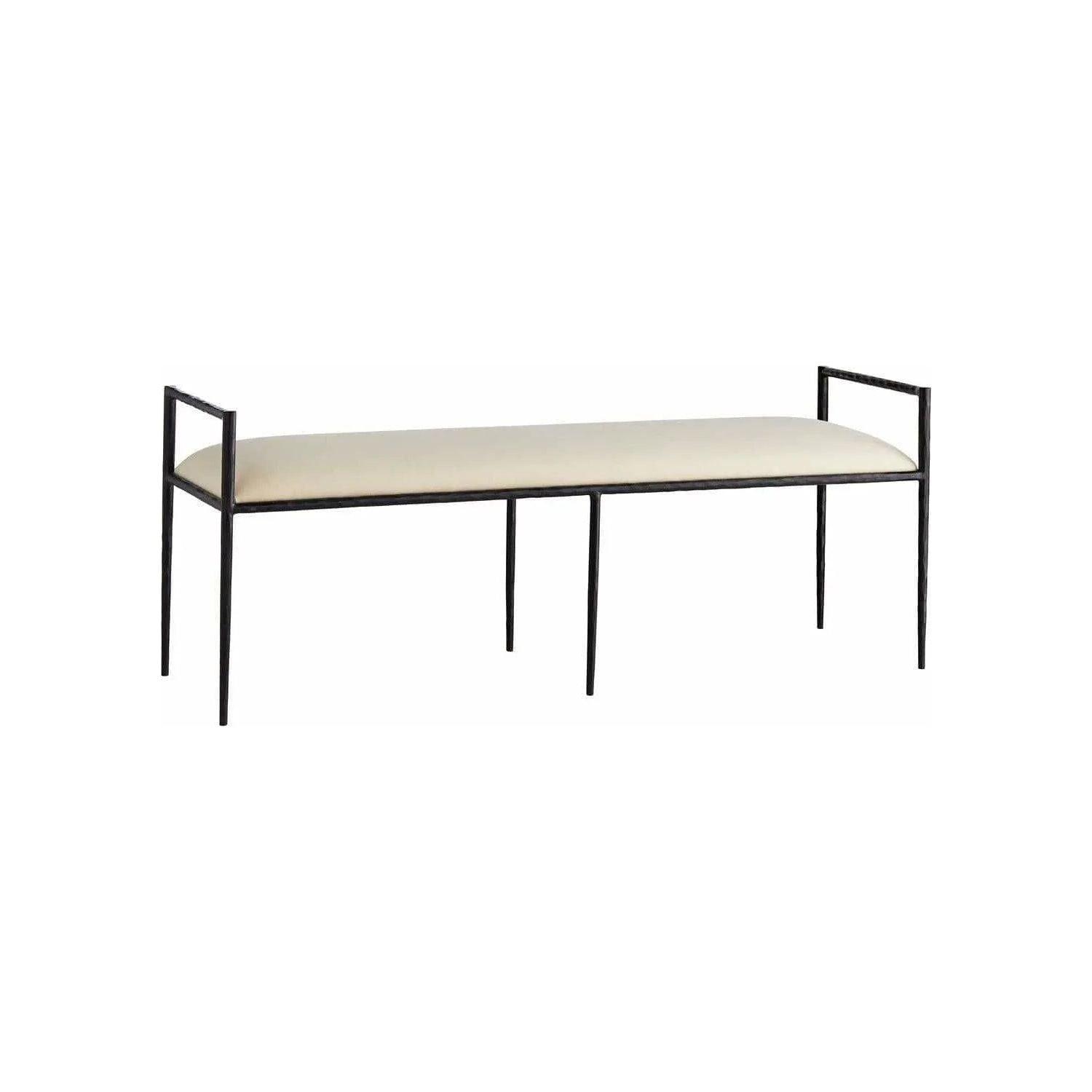 Arteriors - Barbana Bench, Muslin - 6887 - Canada Light Shop