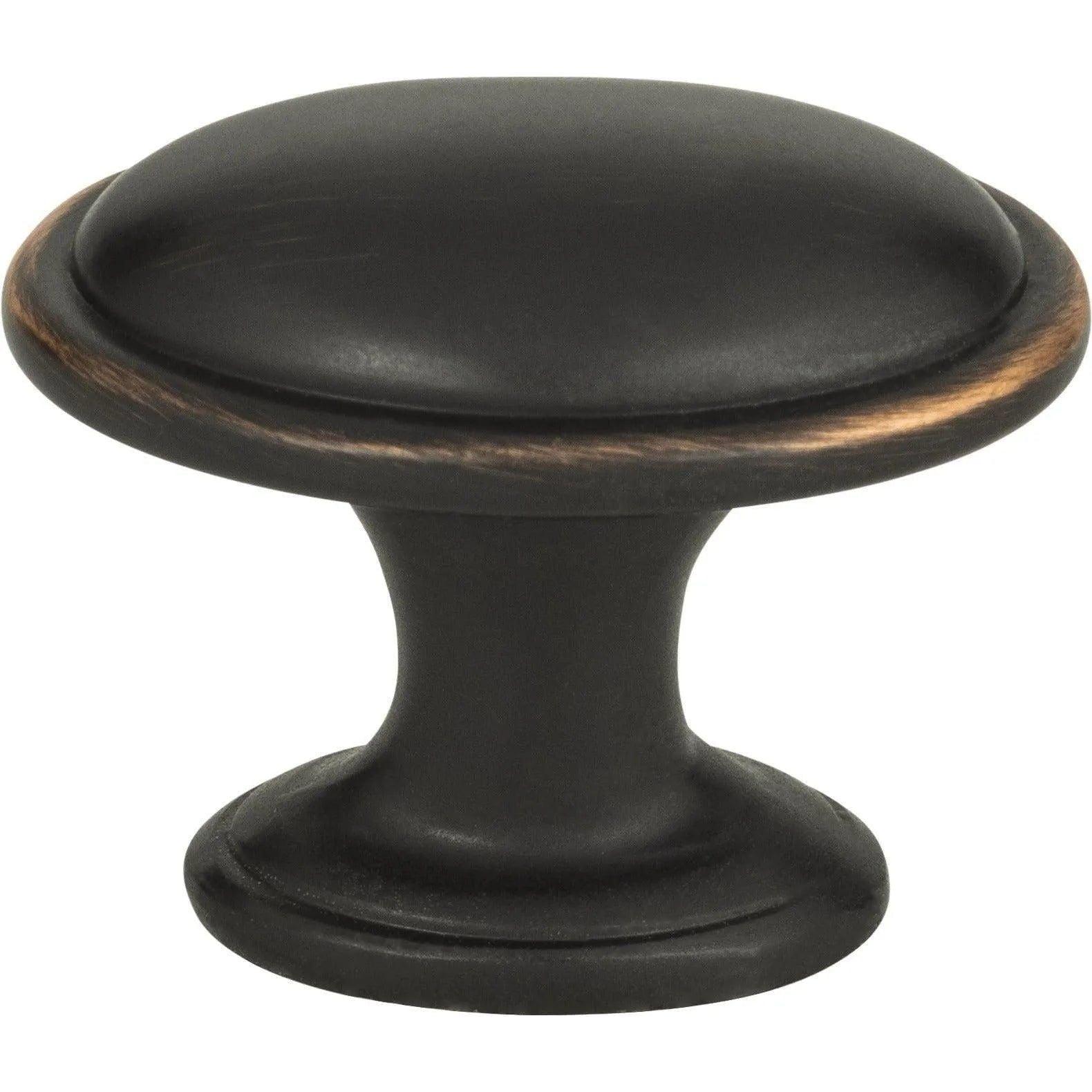 Atlas Homewares - Austen Oval Knob - 316-VB - Canada Light Shop