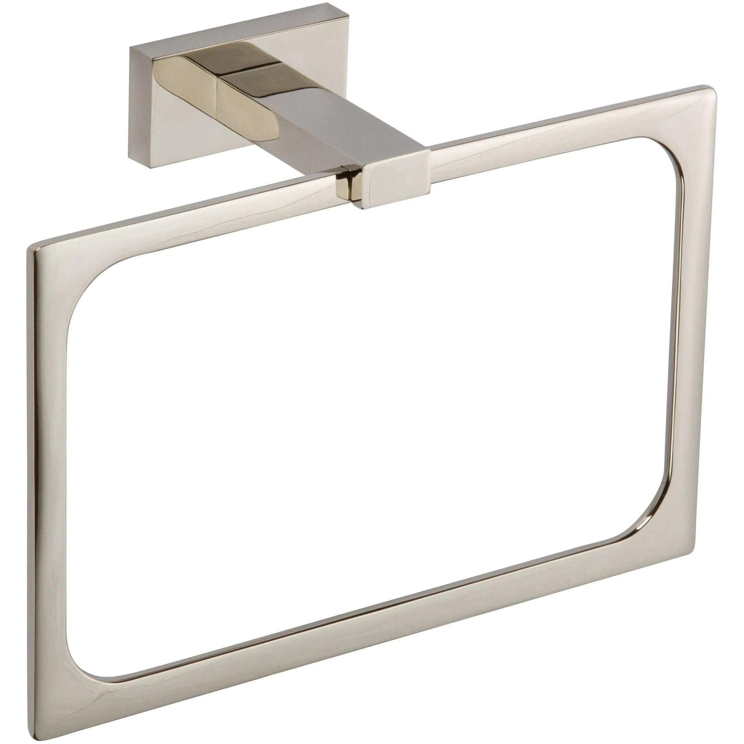 Atlas Homewares - Axel Bath Towel Ring - AXTR-PN - Canada Light Shop