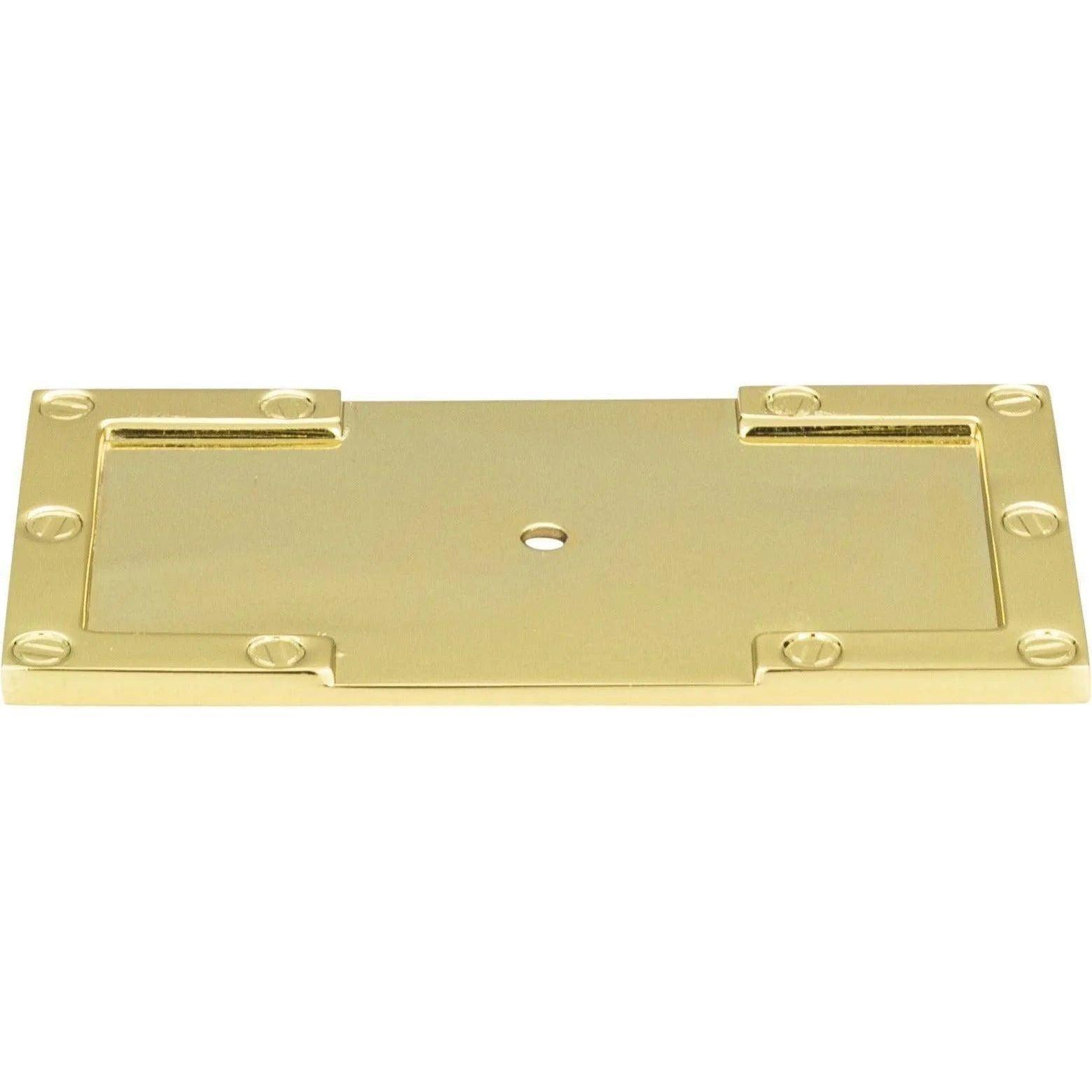 Atlas Homewares - Campaign L-Bracket Backplate - 378-PB - Canada Light Shop