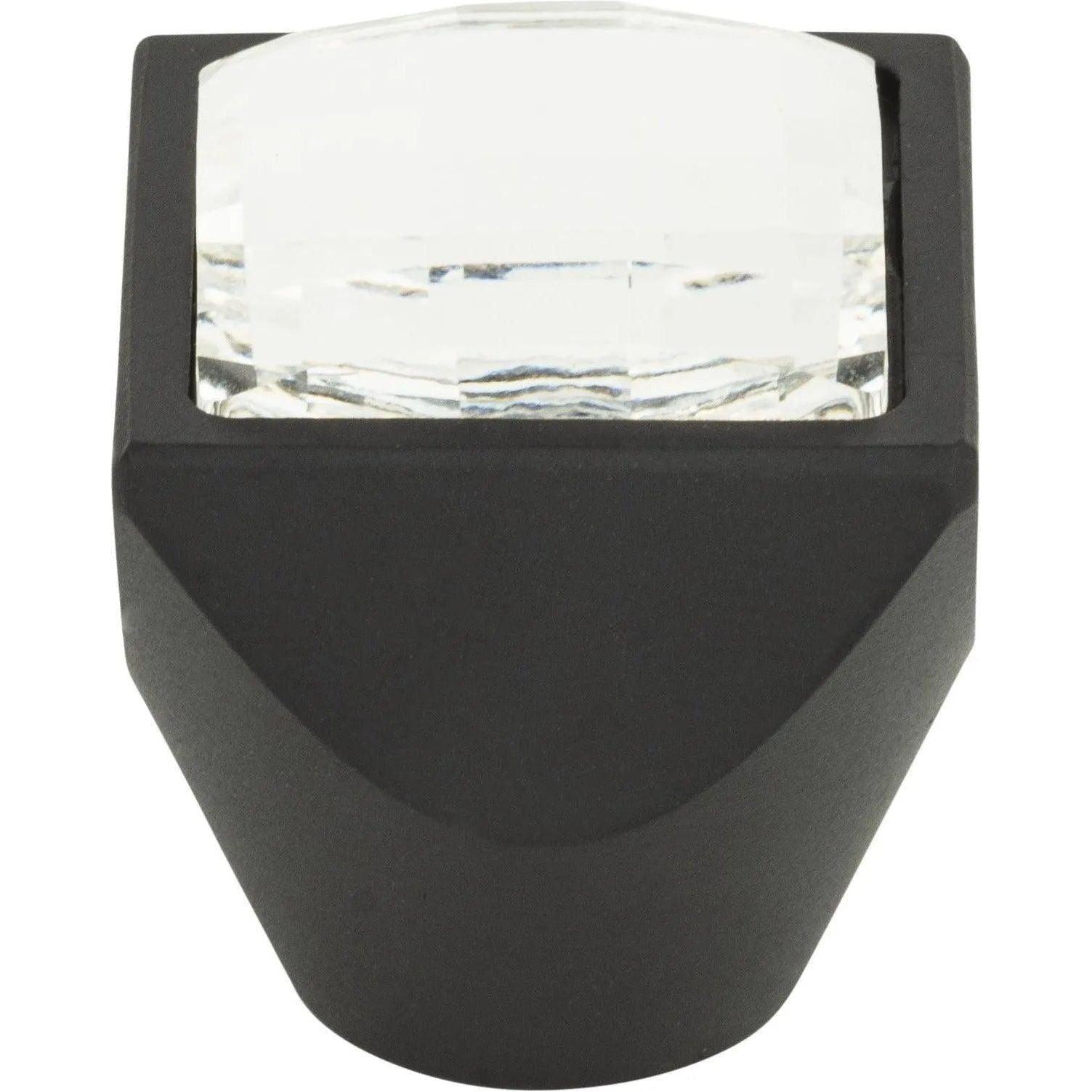 Atlas Homewares - Crystal Large Square Knob - 3196-BL - Canada Light Shop