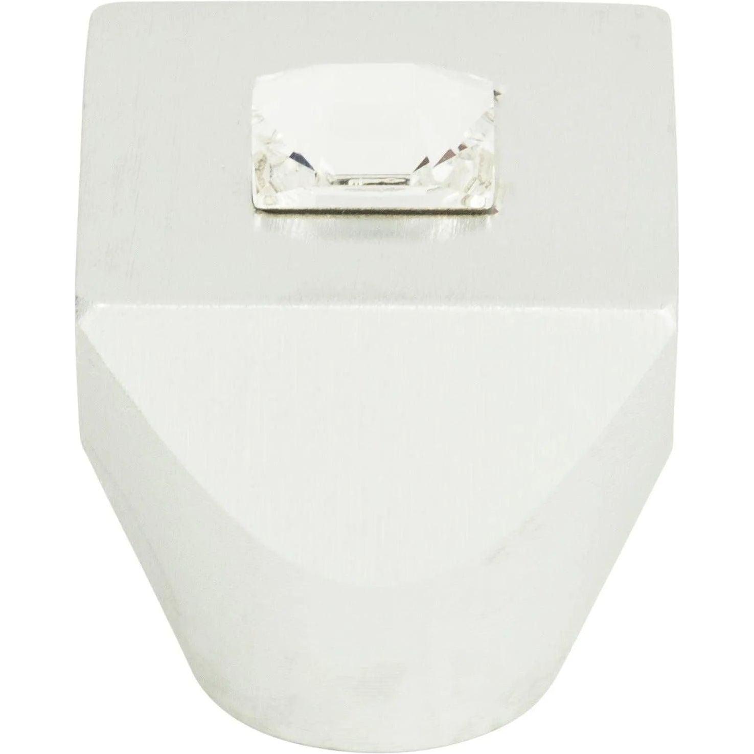 Atlas Homewares - Crystal Square Knob - 3195-MC - Canada Light Shop