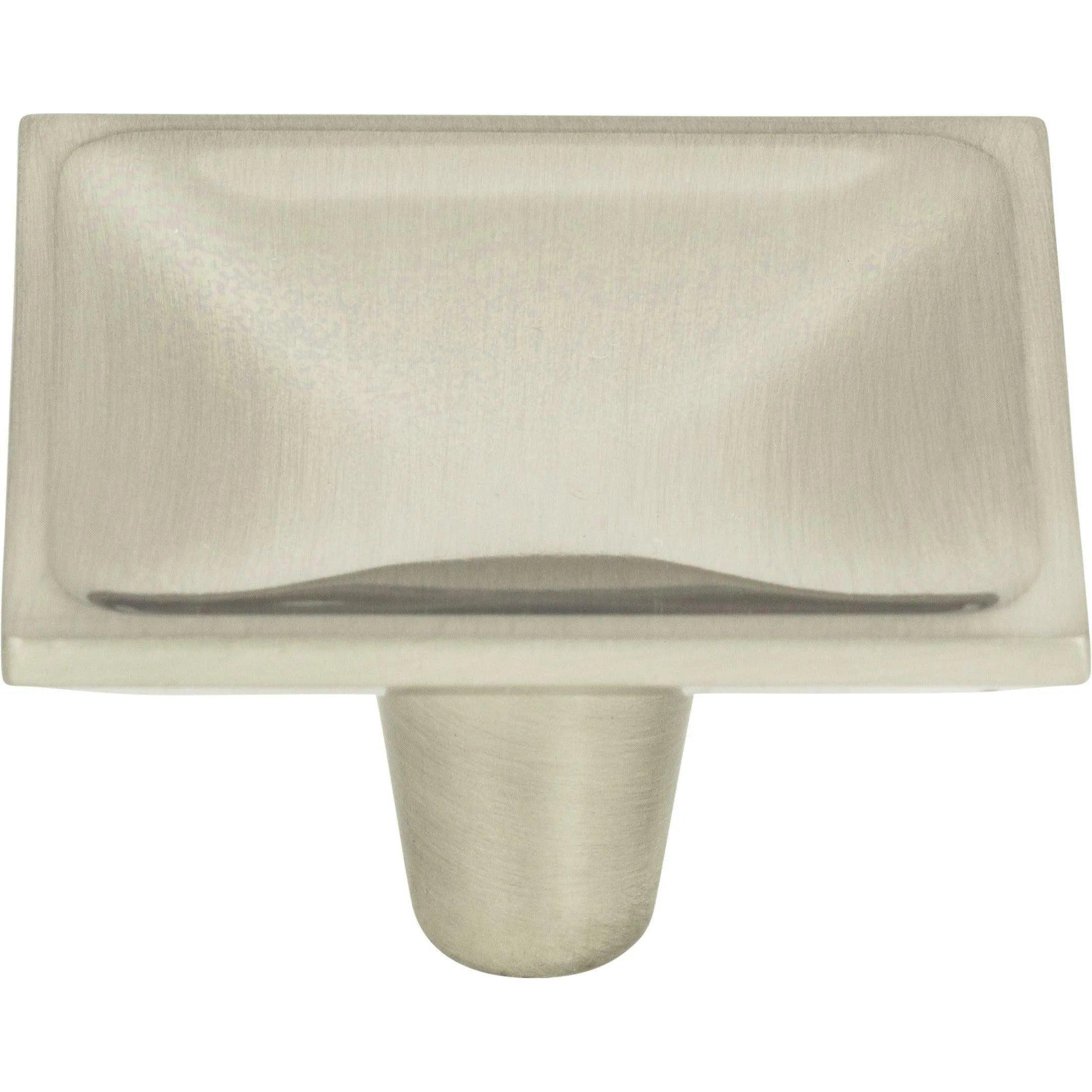 Atlas Homewares - Dap Square Knob - 227-BRN - Canada Light Shop