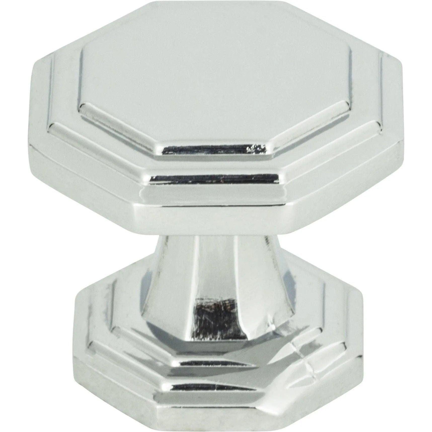 Atlas Homewares - Dickinson Octagon Knob - 319-CH - Canada Light Shop