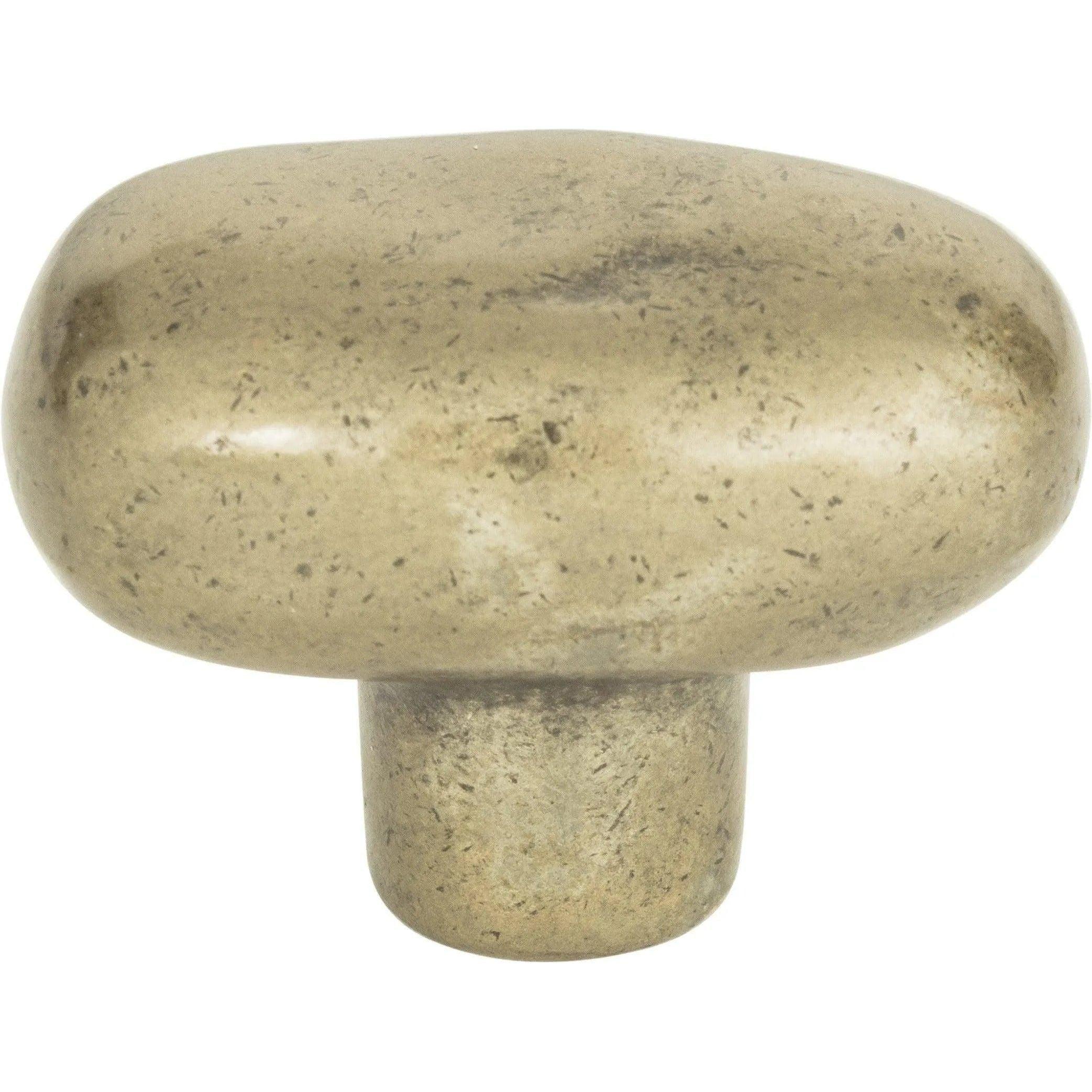 Atlas Homewares - Distressed Oval Knob - 332-CM - Canada Light Shop