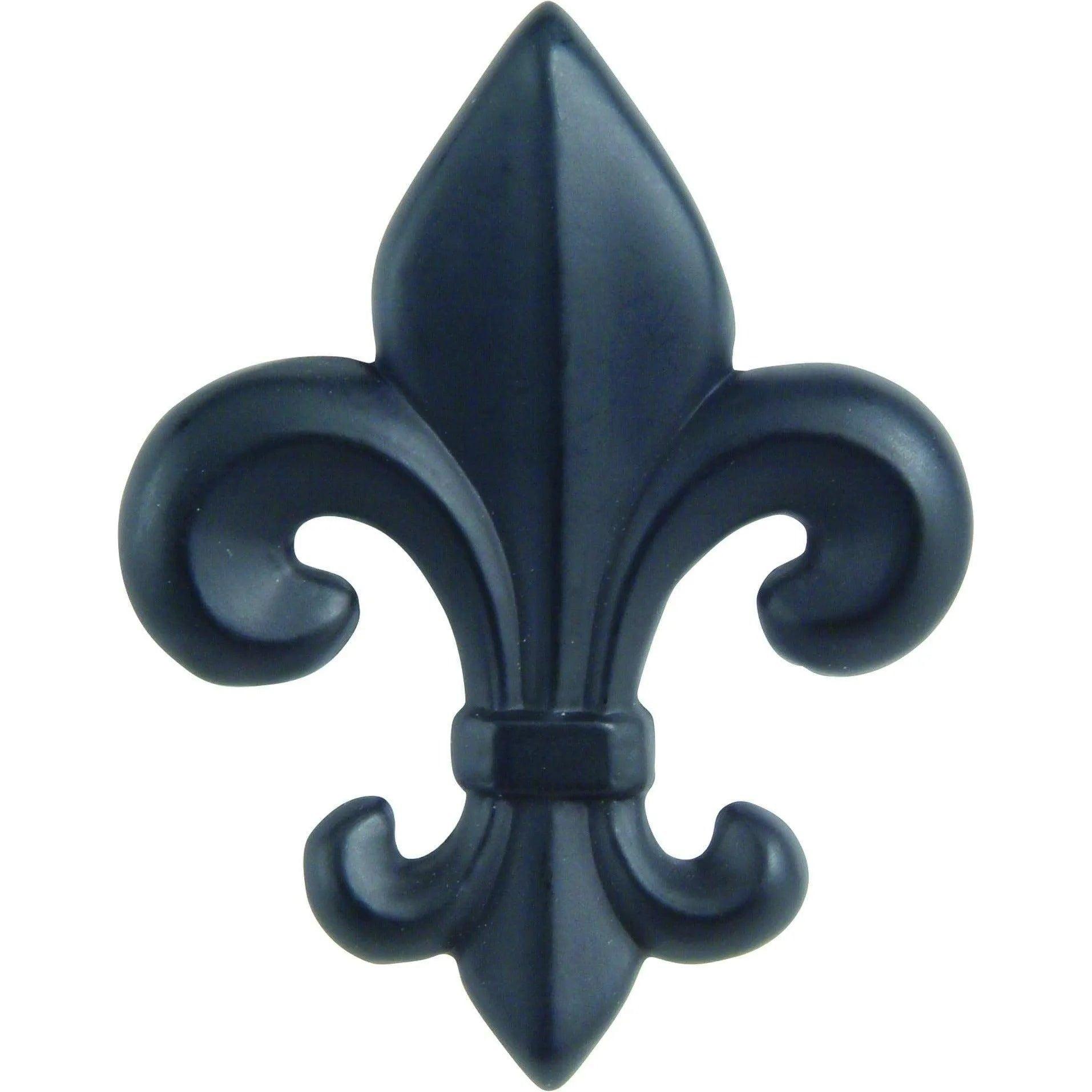 Atlas Homewares - Fleur de lys Knob - 4006-BL - Canada Light Shop