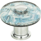 Atlas Homewares - Galaxy Glass Round Knob - 3204-CH - Canada Light Shop