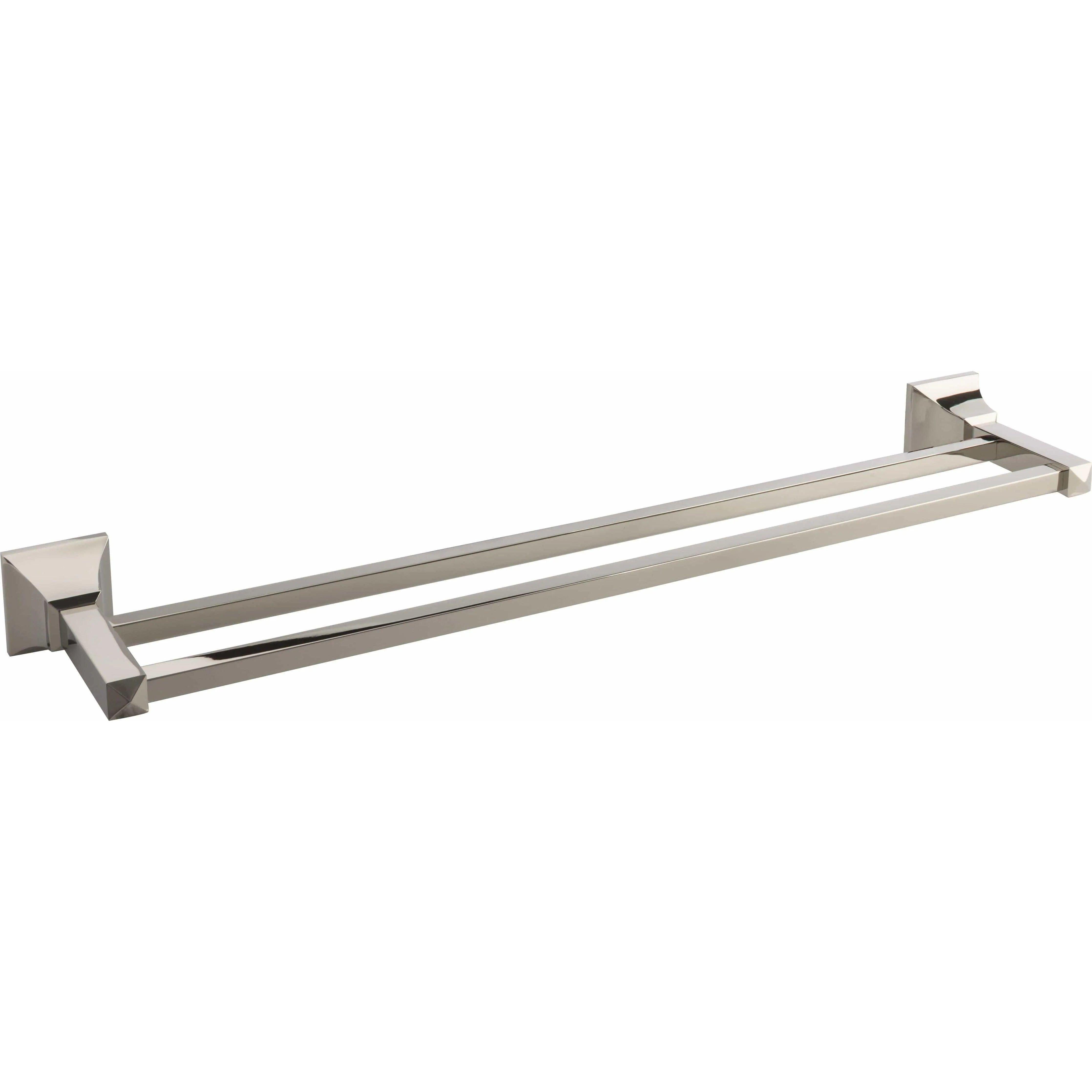 Atlas Homewares - Gratitude Double Bath Towel Bar - GRADTB600-PN - Canada Light Shop