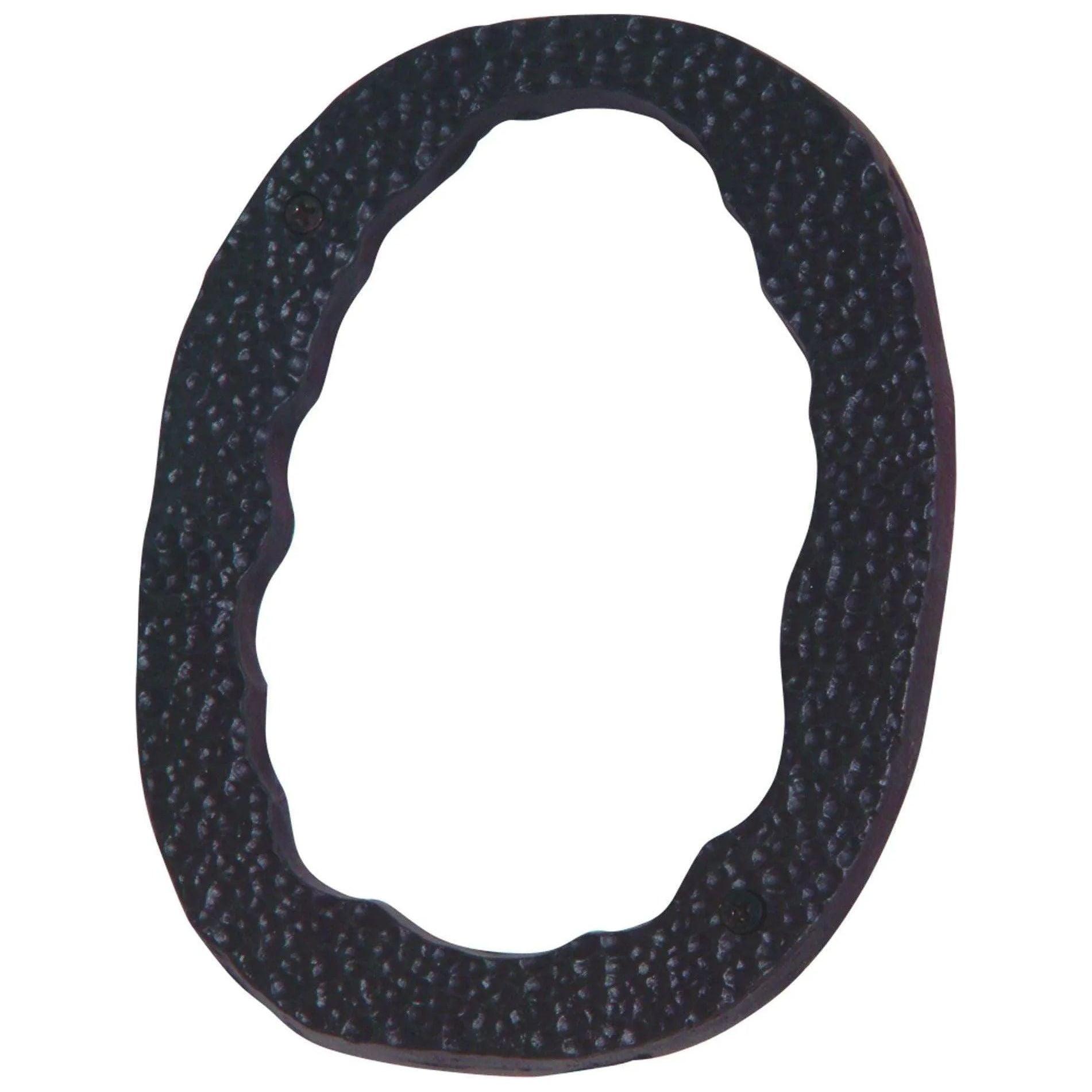 Atlas Homewares - Jagged Hammered House Numbers - HN0L-O - Canada Light Shop