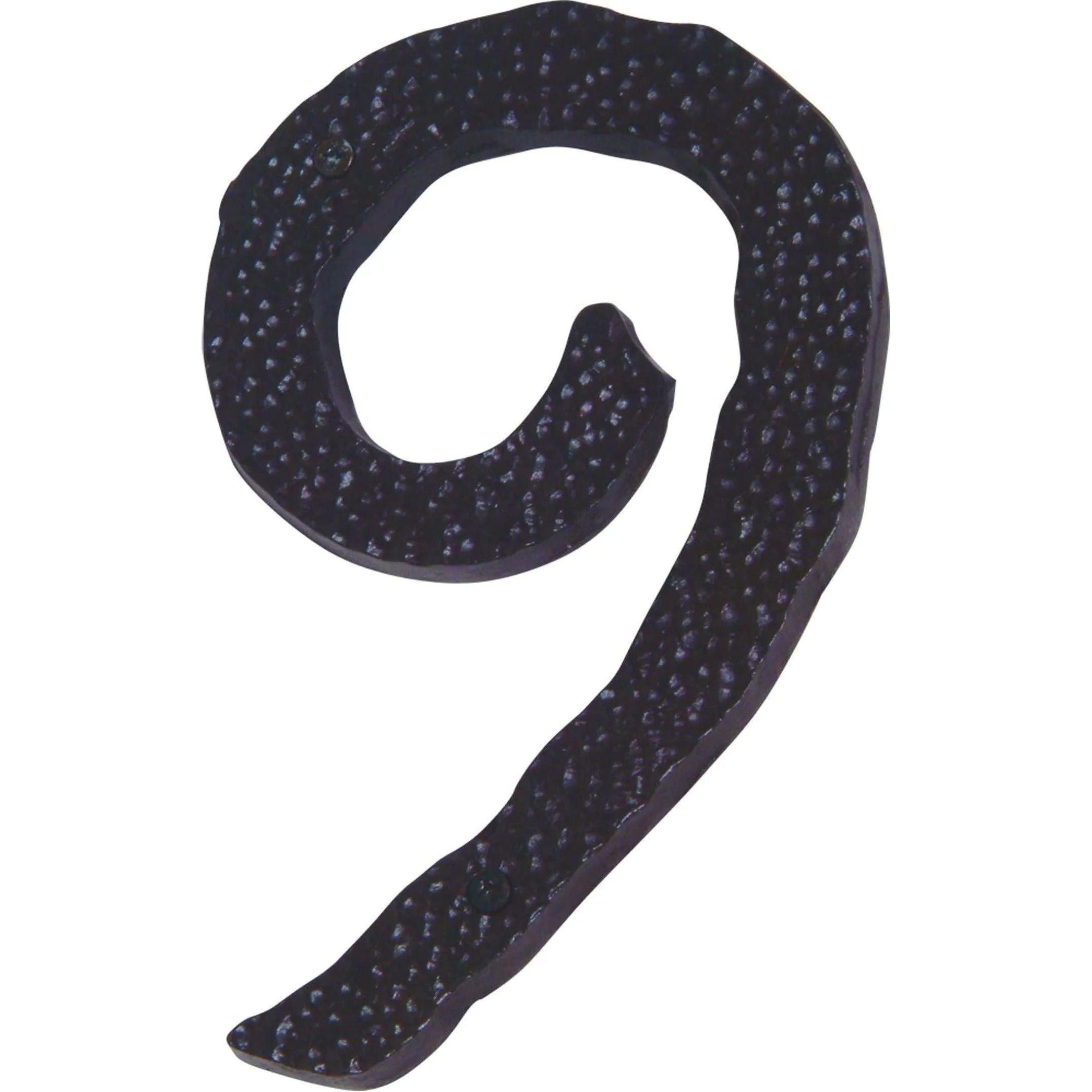 Atlas Homewares - Jagged Hammered House Numbers - HN9L-O - Canada Light Shop