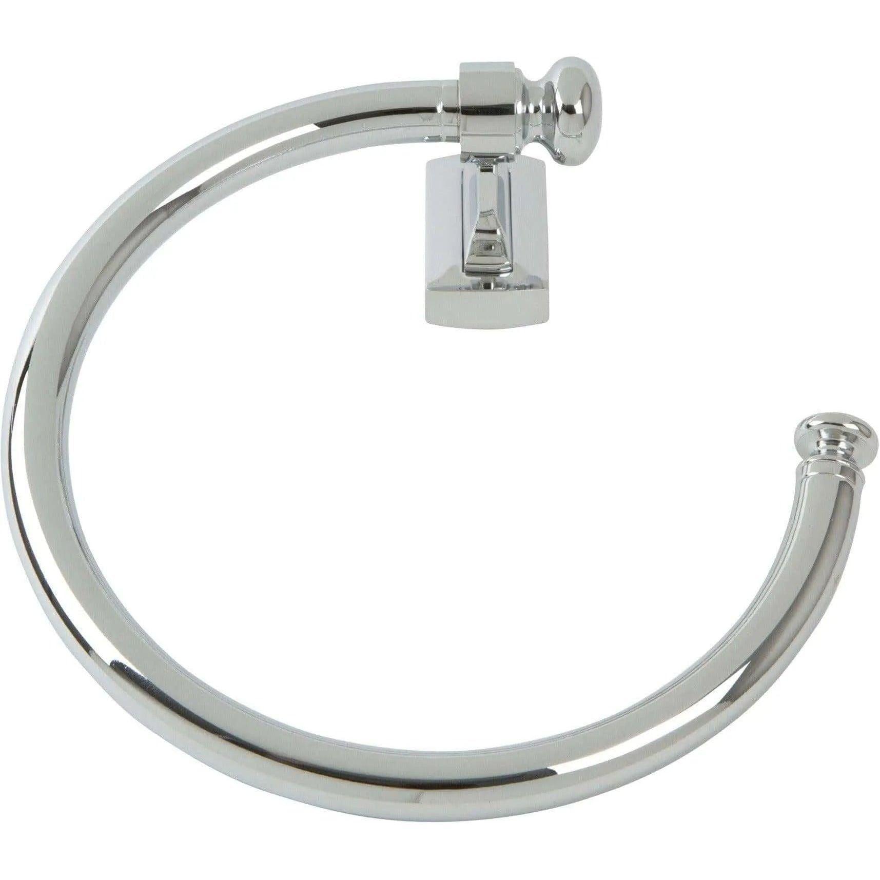 Atlas Homewares - Legacy Bath Towel Ring - LGTR-CH - Canada Light Shop