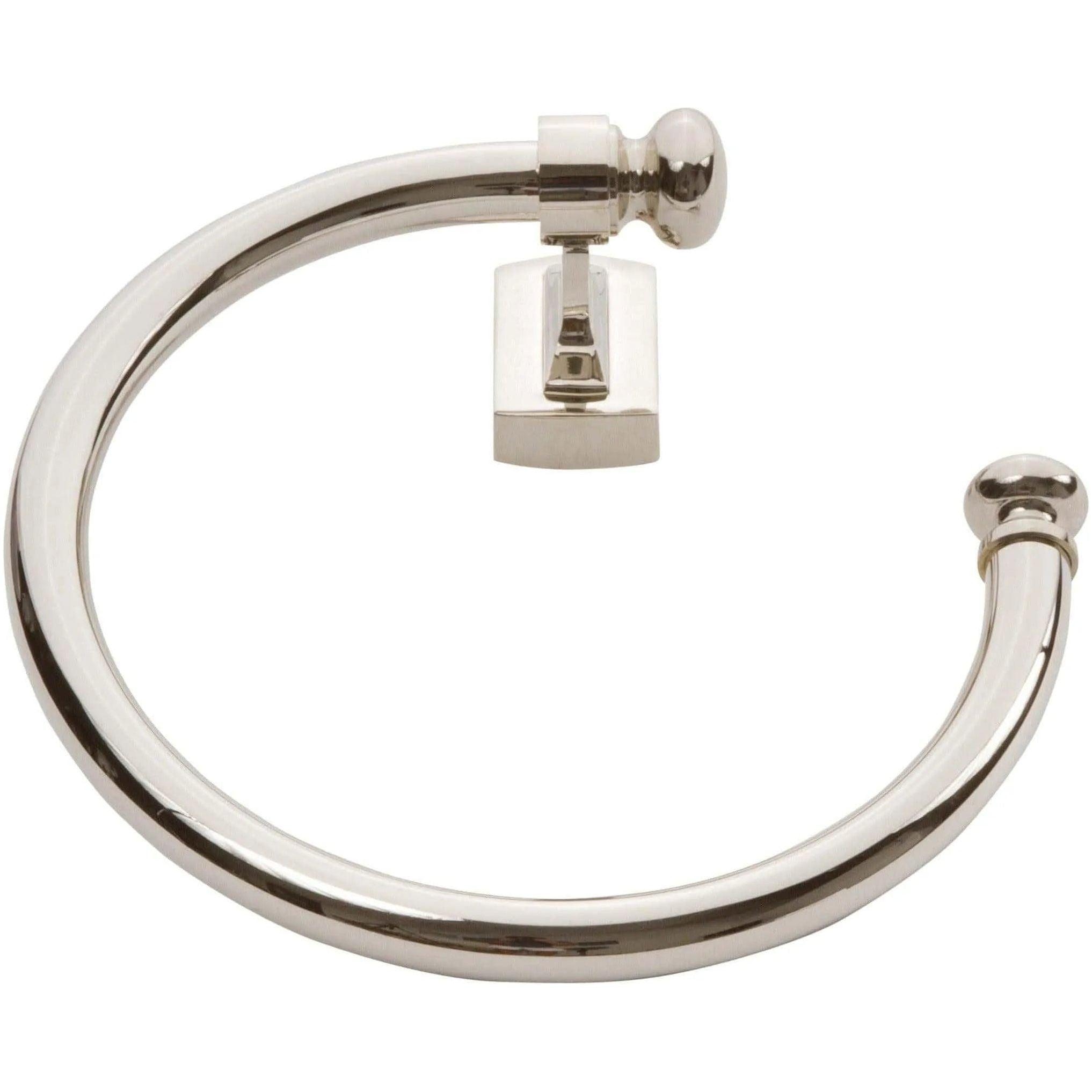 Atlas Homewares - Legacy Bath Towel Ring - LGTR-PN - Canada Light Shop