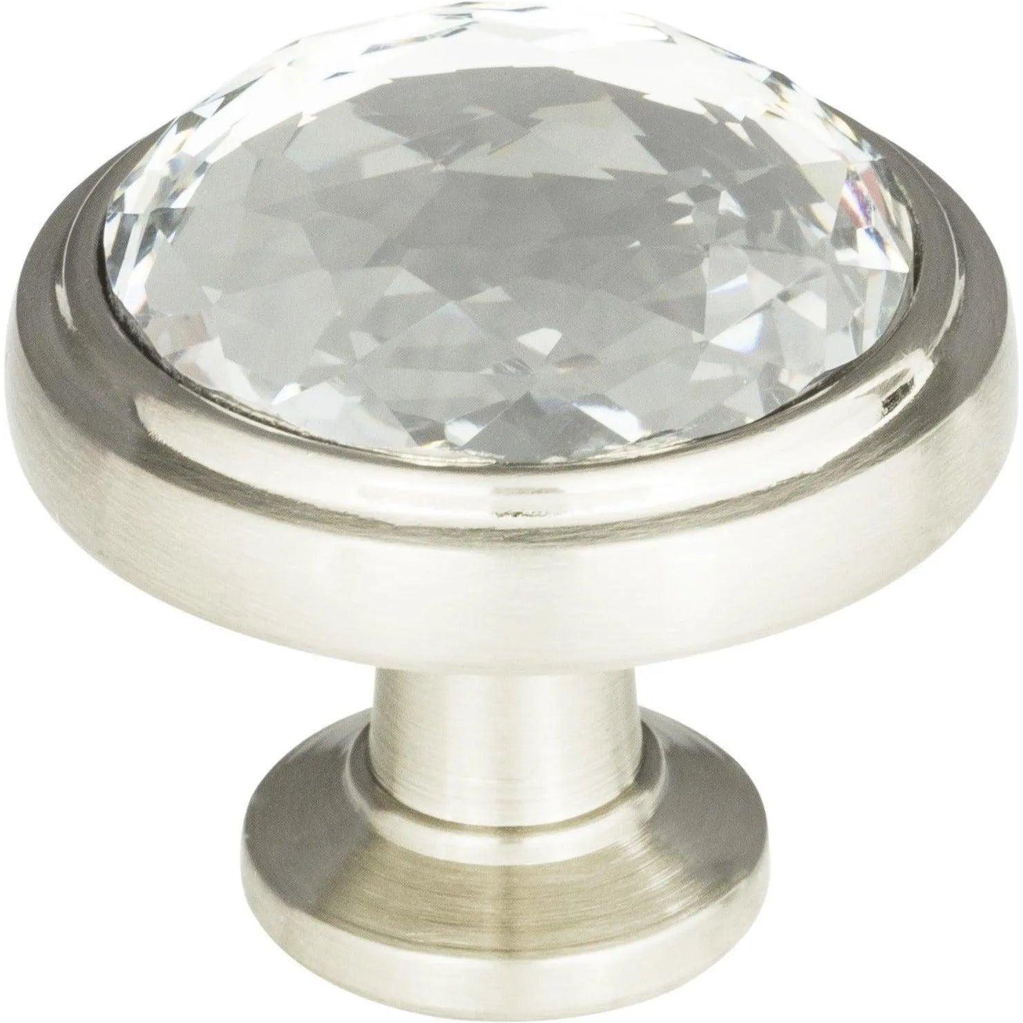 Atlas Homewares - Legacy Crystal Round Knob - 343-BRN - Canada Light Shop