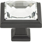 Atlas Homewares - Legacy Crystal Square Knob - 340-BL - Canada Light Shop