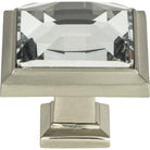 Atlas Homewares - Legacy Crystal Square Knob - 340-BRN - Canada Light Shop