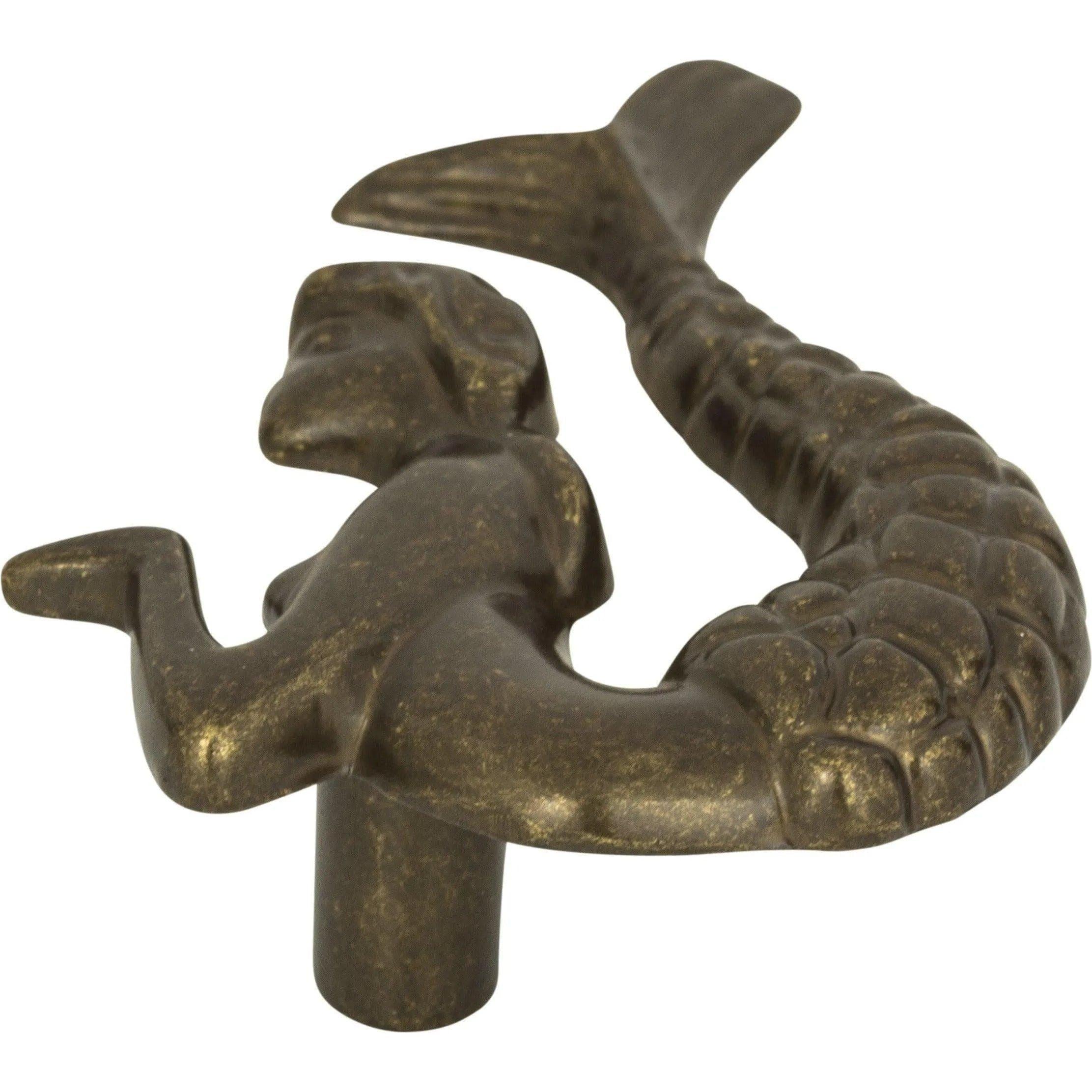 Atlas Homewares - Mermaid Knob Right - 190R-BB - Canada Light Shop