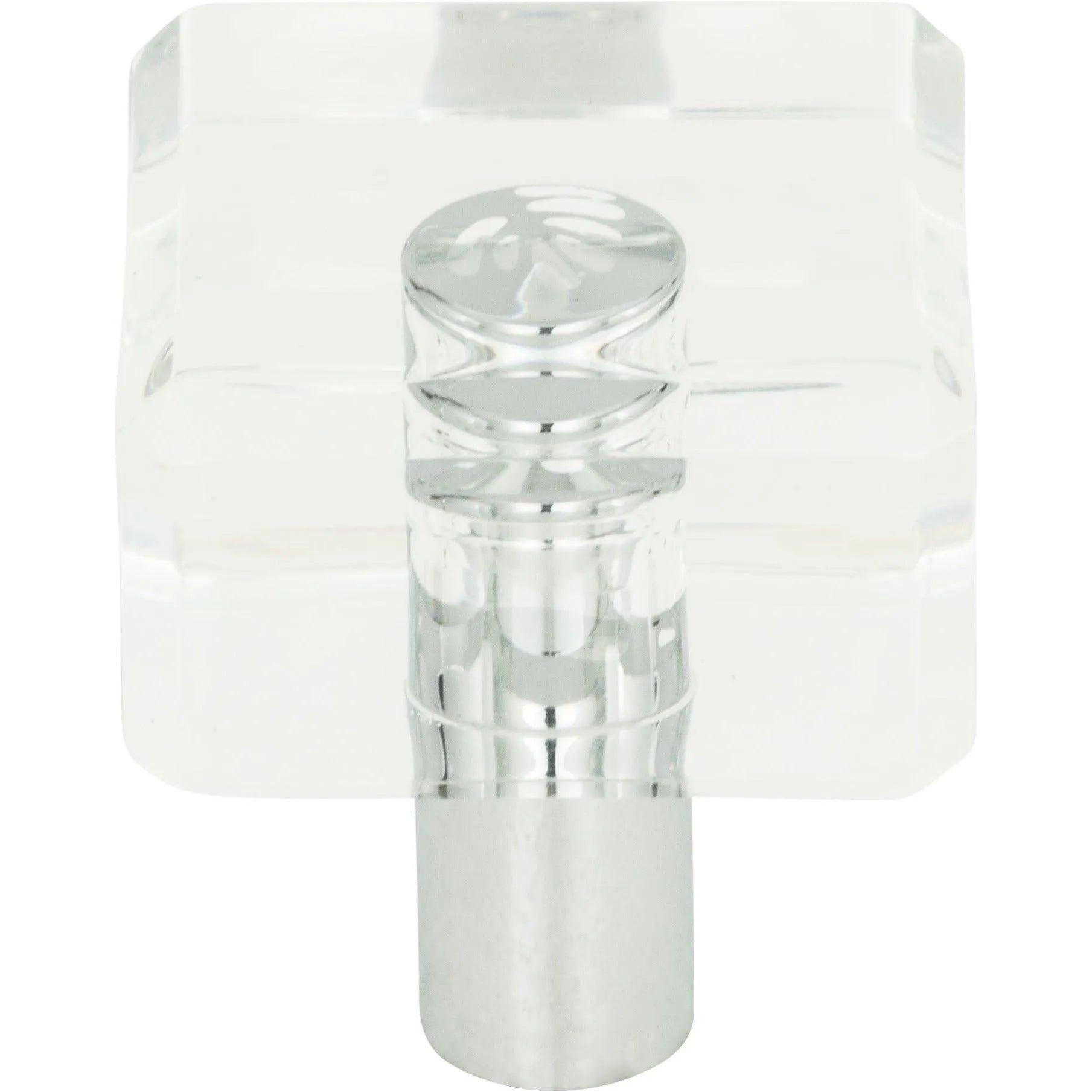 Atlas Homewares - Optimism Square Knob - 3145-CH - Canada Light Shop