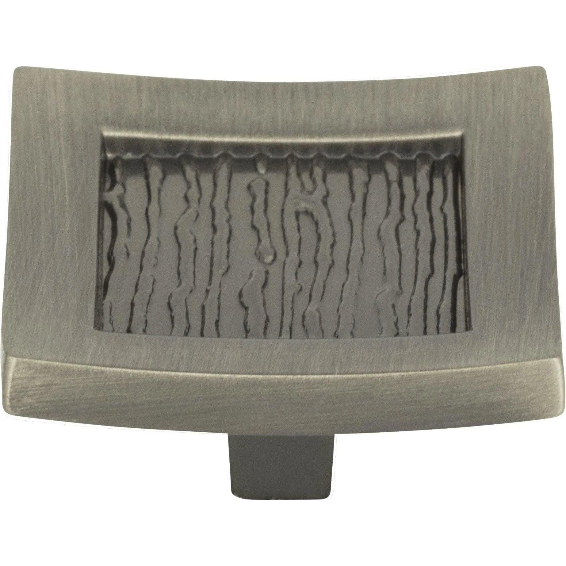 Atlas Homewares - Primitive Square Knob - 270-BRN - Canada Light Shop