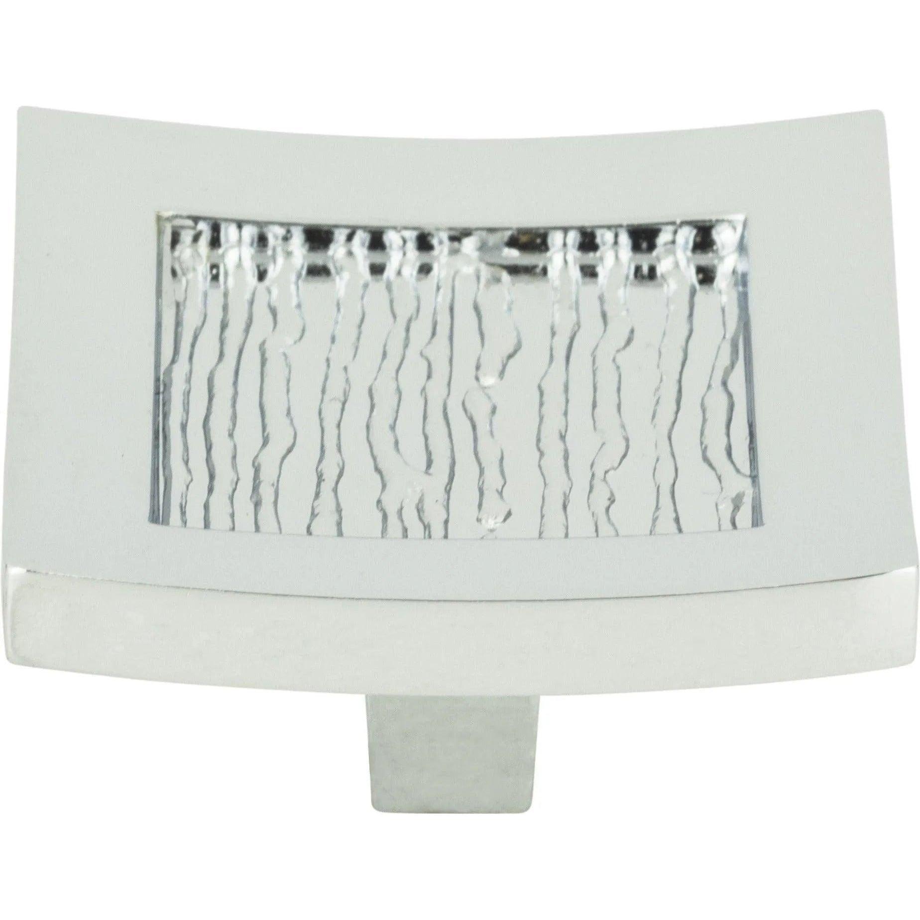 Atlas Homewares - Primitive Square Knob - 270-CH - Canada Light Shop