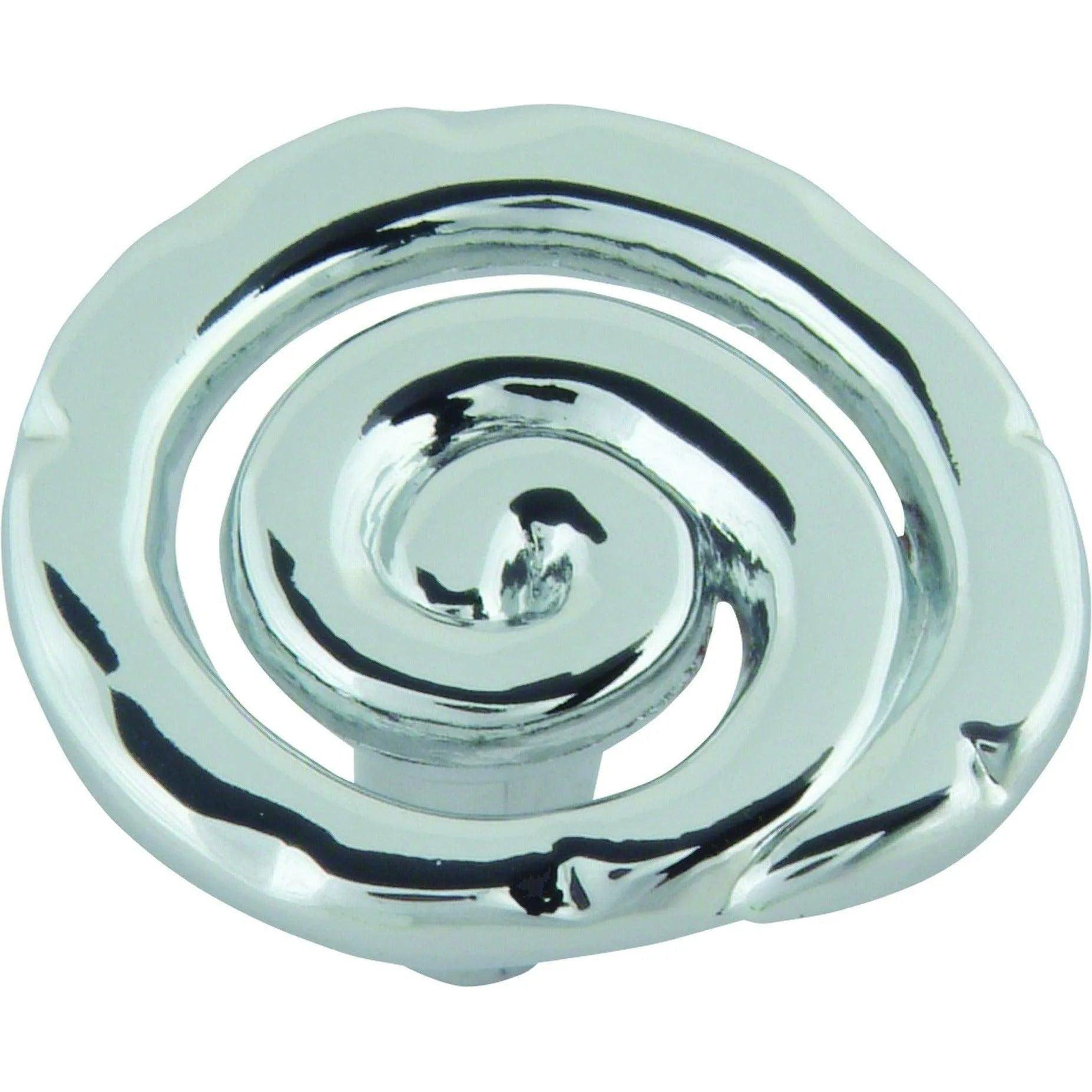 Atlas Homewares - Scroll Knob - 140-CH - Canada Light Shop