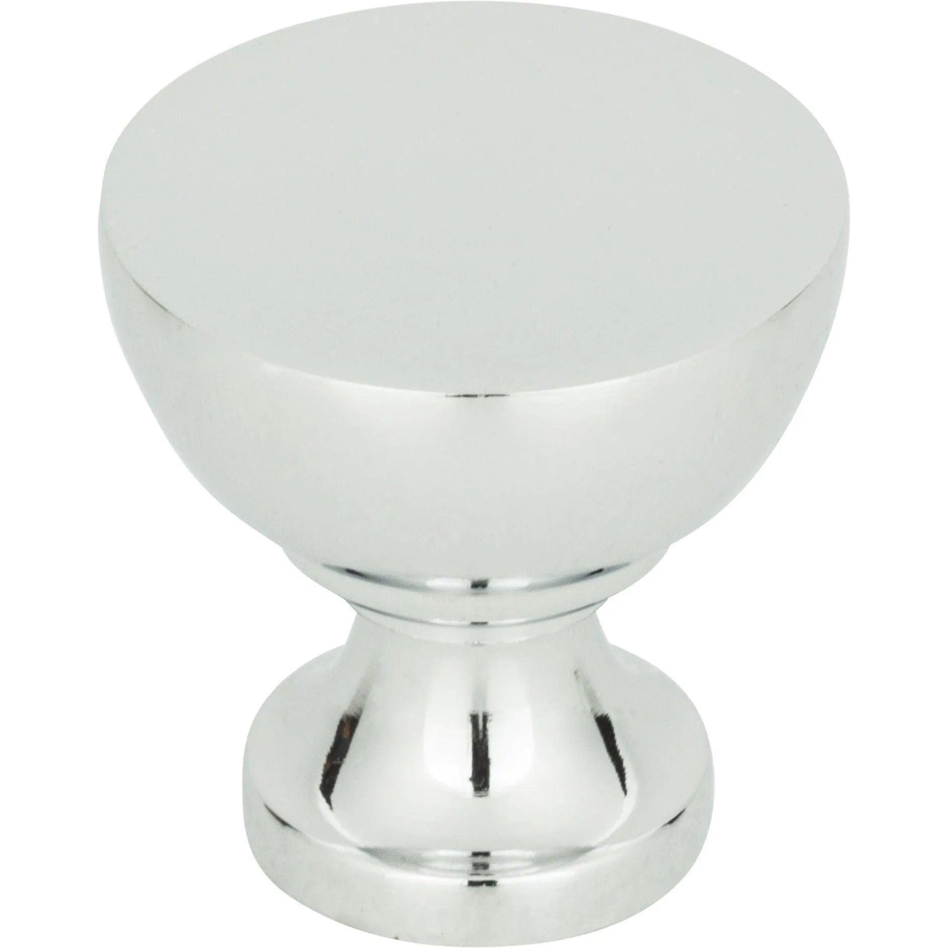 Atlas Homewares - Shelley Round Knob - 328-CH - Canada Light Shop