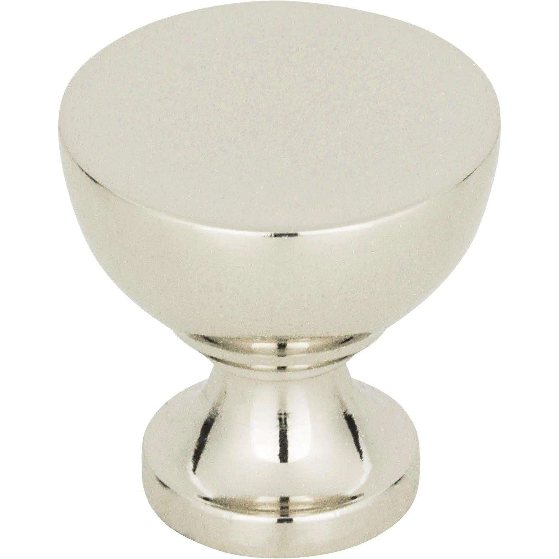 Atlas Homewares - Shelley Round Knob - 328-PN - Canada Light Shop