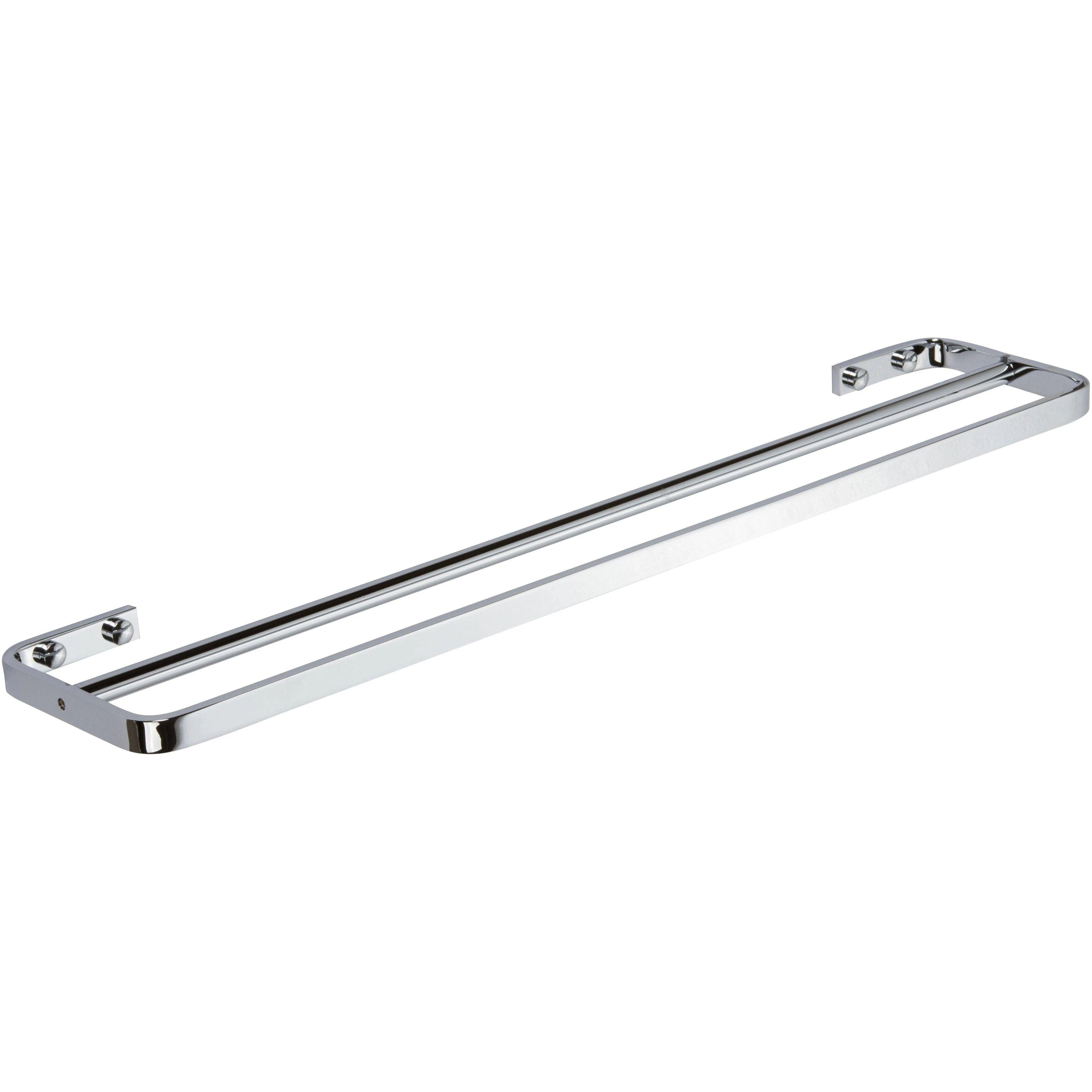 Atlas Homewares - Solange Double Bath Towel Bar - SODTB600-CH - Canada Light Shop