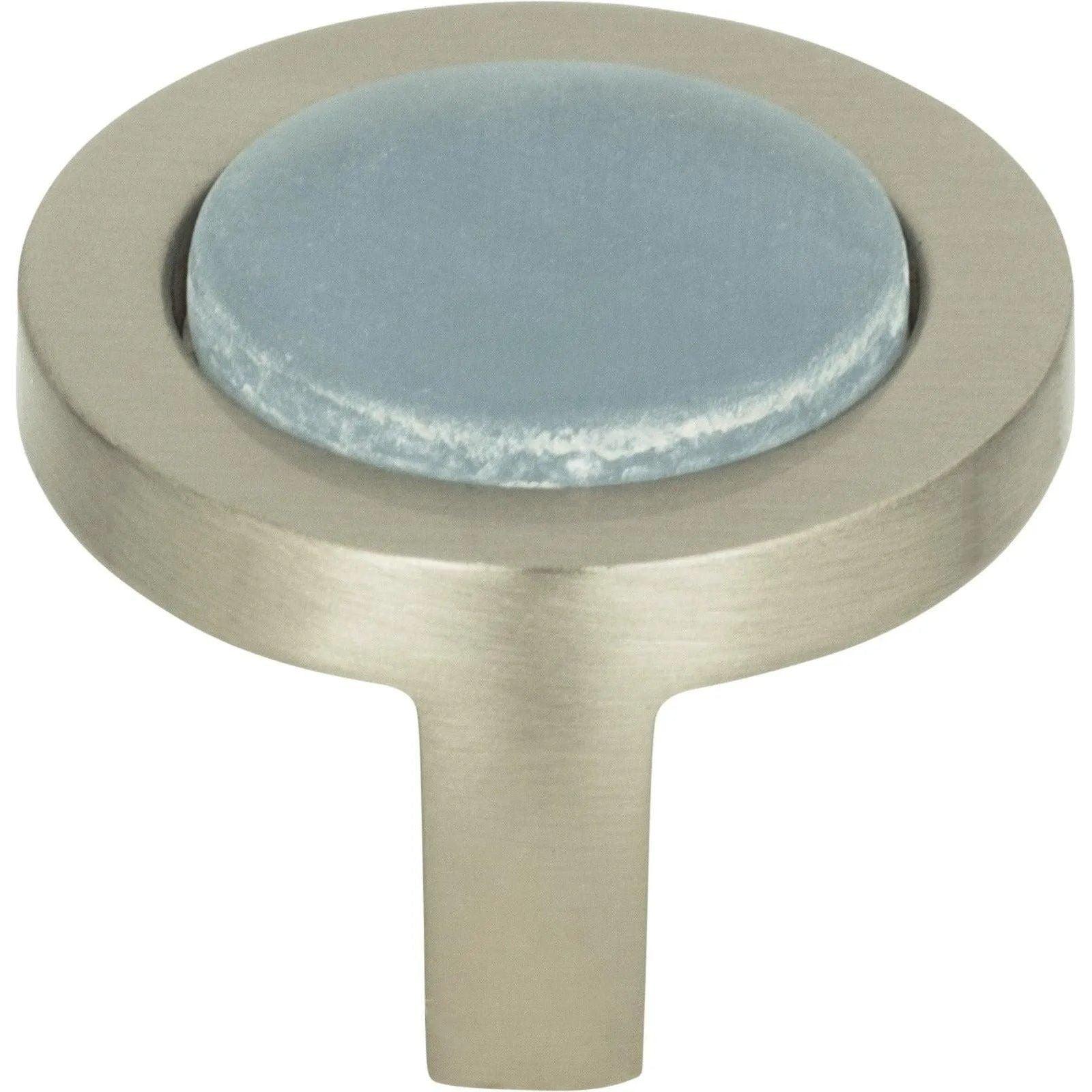 Atlas Homewares - Spa Blue Round Knob - 229-BLU-BRN - Canada Light Shop