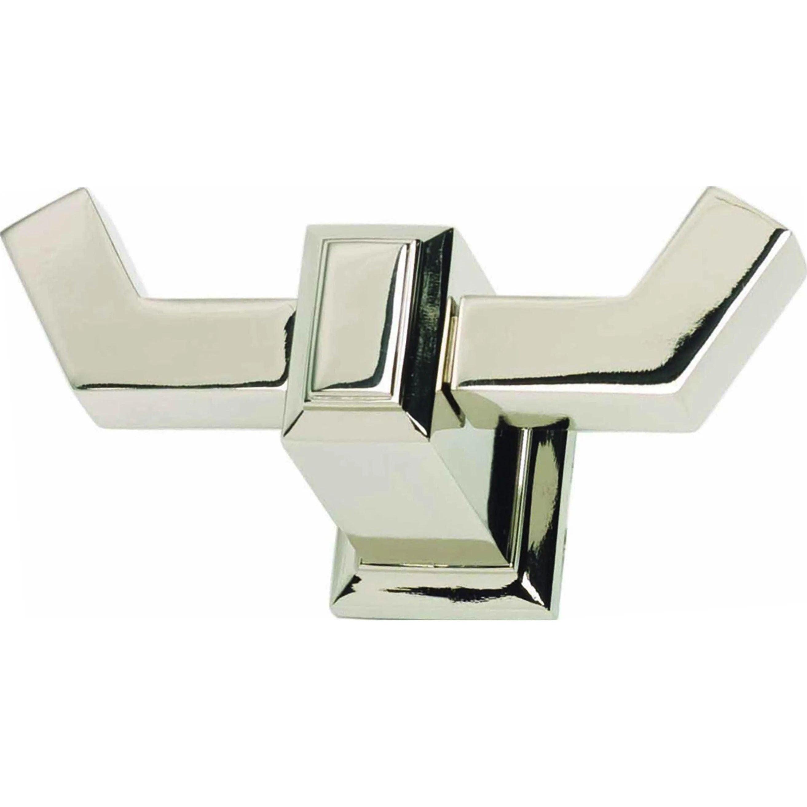 Atlas Homewares - Sutton Place Bath Double Hook - SUTTH-PN - Canada Light Shop