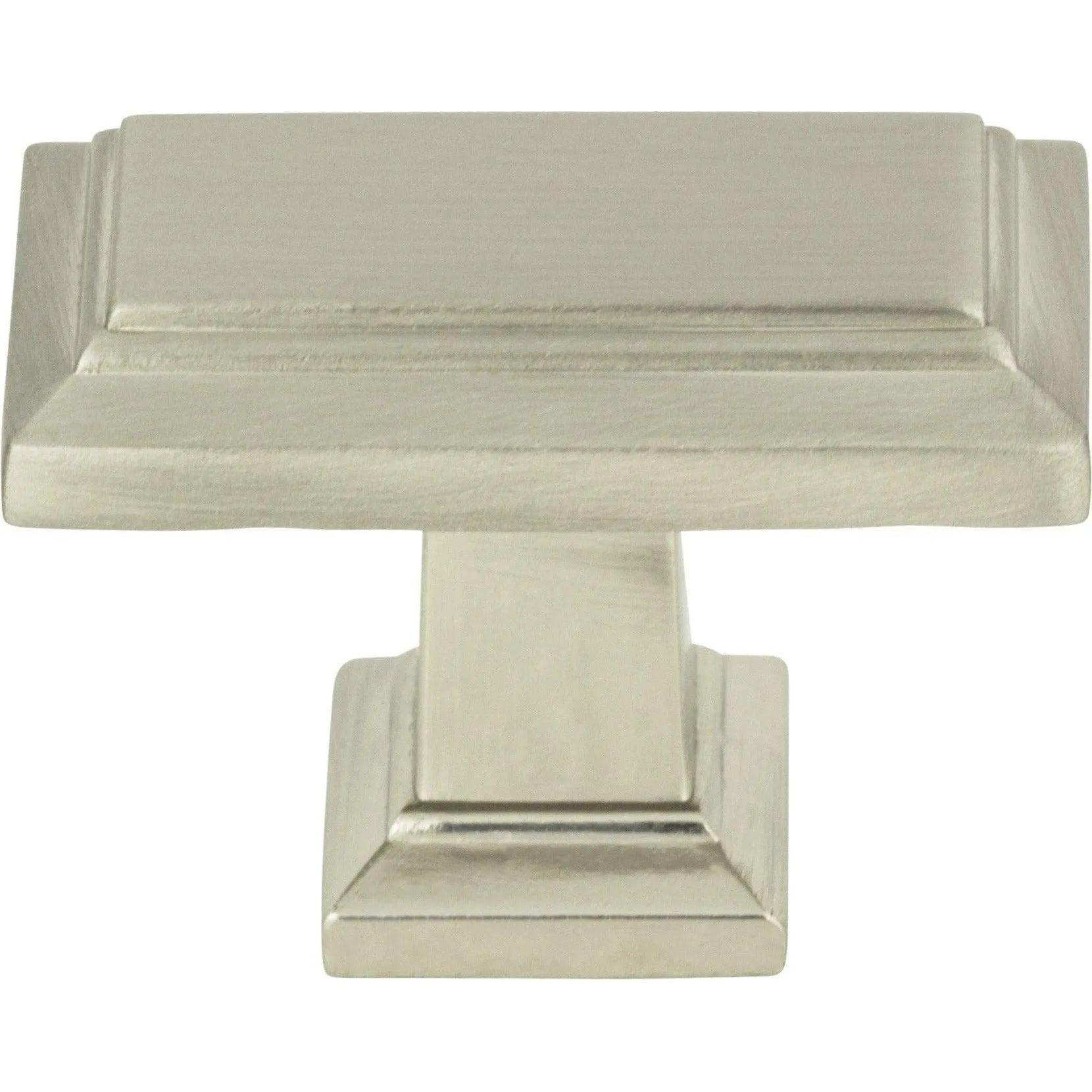 Atlas Homewares - Sutton Place Rectangle Knob - 290-BRN - Canada Light Shop