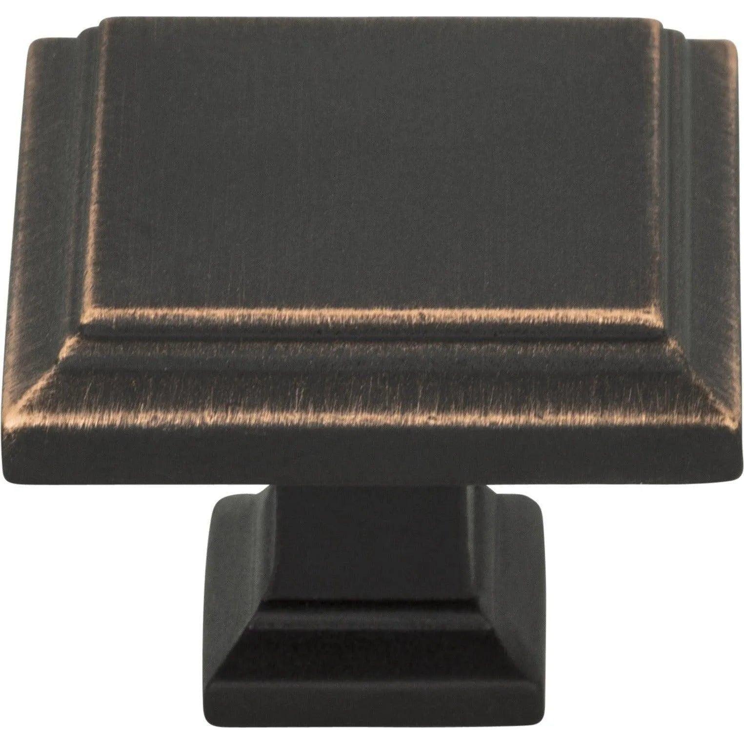 Atlas Homewares - Sutton Place Square Knob - 289-VB - Canada Light Shop